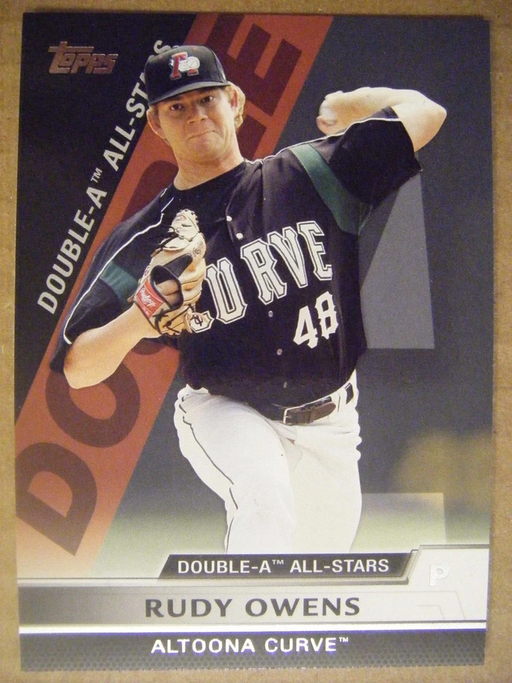 RUDY OWENS SP RC 2011 Topps Pro Debut All-Star baseball card DA38 ASTROS DODGERS - Image 1 of 1