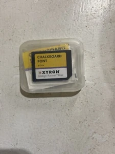 Xyron Chalkboard Font Design Disc - Picture 1 of 3