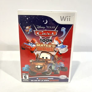 DISNEY PIXAR CARS TOON MATER’S TALL TALES NINTENDO WII A MANIA! GAME & CASE 2006 - Picture 1 of 3