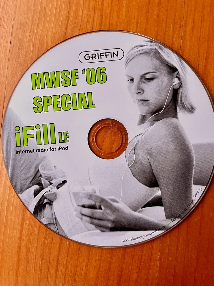 GRIFFIN IFILL LE INTERNET RADIO FOR IPOD • Automatically Fill your iPod - Image 1 of 1