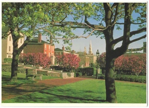 Roger Williams National Memorial Postkarte Providence RI Meeting House - Bild 1 von 2