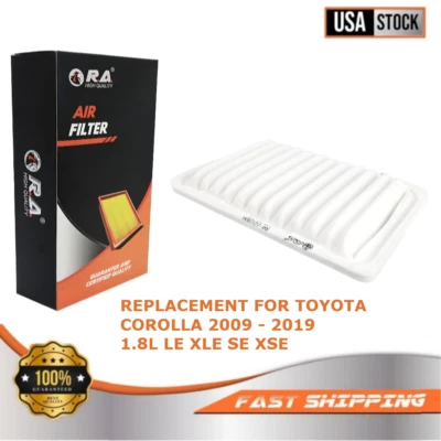 Filtro de aire del motor 10190 para TOYOTA COROLLA 2009-2019 1,8 L LE XLE SE XSE Foto 1 de 4