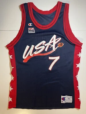 David Robinson Team USA 1996 San Antonio Spurs Champion Jersey Size 44 - Image 1 of 4