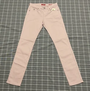 GUESS MEN SCOTCH FIT MEDIUM RISE STRETCH SKINNY JEAN - FADED PINK COLOR SIZE 33 - Picture 1 of 7