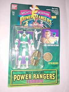 Mighty Morphin Power Rangers Tommy Auto Morphin Figure NEW Vintage 1994 Green 
