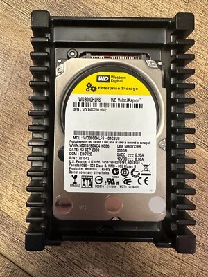 Western Digital VelociRaptor 300GB 10000 RPM HDD 2.5" SATA  (WD3000HLFS) w/Caddy - Image 1 of 2