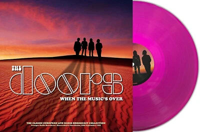 THE DOORS - WHEN THE MUSIC'S OVER, 2021 EU 180G VIOLET vinyl LP, NEW! - Image 1 of 2