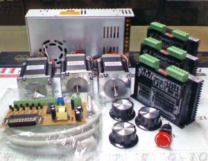 Kit de control de torno de 2 ejes CNC NEMA23 MIRCO MOTOR PASO A PASO para PC Mach3 EMC2 - Imagen 1 de 1