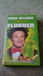 RARE New/sealed - Walt Disney - FLUBBER - Robin Williams, VHS video tape - Picture 1 of 3