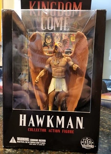 2003 DC Direct Kingdom Come "Hawkman" 8in 1:9 Collector Actionfigur Neu in OVP - Bild 1 von 11