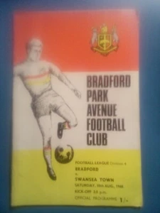 Bradford Park Avenue v Swansea Town, Division Four, 1967/8 - Picture 1 of 1