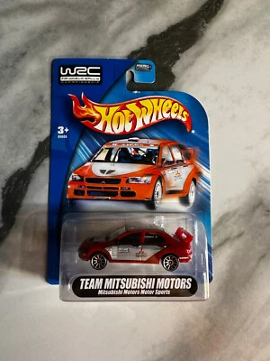 Hot Wheels Racing 2004 WRC FIA Campeonato Mundial de Rally Equipo Mitsubishi Evo 7 Foto 1 de 4