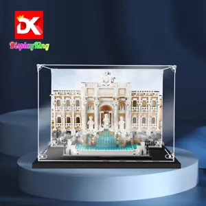 Display King -Display case with screw for Lego Trevi Fountain 21062 (NEW) - Picture 1 of 13
