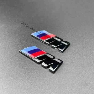 for BMW M Badge Fender Emblem Badge Rear Trunk Badge For 1 3 5 7 Series M Sports - Picture 1 of 22