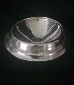 Vtg 10" Art Deco Centerpiece Flower Fruit Bowl Sterling Silver Otto Reinhardt - Picture 1 of 16