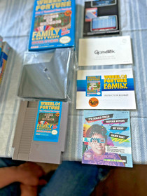 Wheel of Fortune Family Edition NES Nintendo Entertainment System1990 CIB Tested