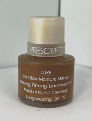 PRESCRIPTIVES LUXE Soft Glow Moisture Makeup -RICH COCOA 14  Y/O **ORIGINAL RARE - Image 1 of 3