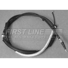 Handbrake Cable For Chrysler Delta 1.4 16V Rear Left First Line 51826008