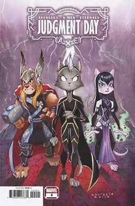 Marvel's AXE Jugment Dat #4 (2022) Zullo Cat Variant Cover - Bild 1 von 2