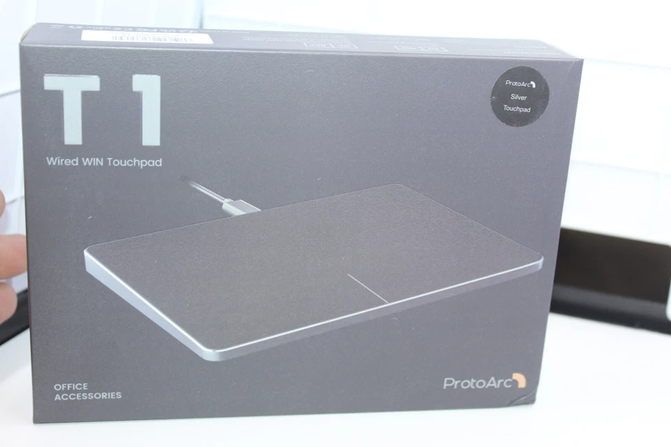 ProtoArc T1 USB Trackpad, High Precision Aluminum Touchpad with Multi-Touch for - Image 1 of 4