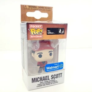 Pocket Pop! Keychain - Michael Scott The Office Walmart Exclusive Classy Santa - Picture 1 of 5