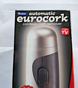 Emson Automatic Eurocork Cordless Cork Remover Built in Foil Cutter - Picture 1 of 9