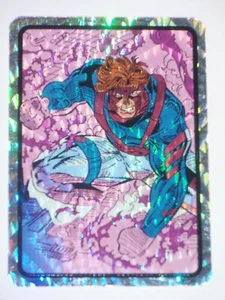 1994 Wildcats Wildstorm Jim Lee máquina expendedora prisma pegatina Spartan DC Comics - Imagen 1 de 6