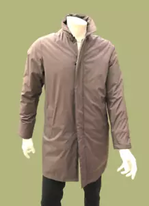 AT.P.CO. COLLECTION, TRENCH IN TESSUTO TECNICO, COL. MARRONE, Tg. M L XL 3XL - Foto 1 di 8