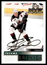 1999-00 Upper Deck MVP Stanley Cup Jeremy Roenick Phoenix Coyotes #140