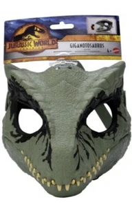 JURASSIC WORLD DOMINION GIGANOTOSAURUS MASKE BEWEGLICHER KIEFER NEU IN DER HAND - Bild 1 von 6
