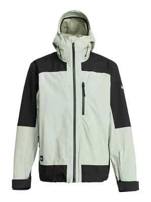 2025 NWT Mens Quiksilver Ultralight 20k Snow Jacket $445 L desert sage green - Image 1 of 4