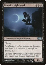 Vampire Nighthawk Magic 2013 / M13 HEAVILY PLD Black Uncommon MTG CARD ABUGames