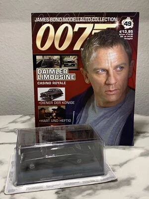 James Bond Modellauto-Collection Nr. 49 Daimler Limousine mit Heft - OVP / NEU - Bild 1 von 4