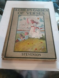 A CHILD'S GARDEN OF VERSES Book no date ROBERT LOUIS STEVENSON Rare not on ebay - Picture 1 of 9