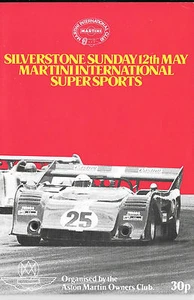 PROGRAMM SILVERSTONE INTERNATIONAL 1974 PORSCHE 917 MCLAREN M20 M8E MÄRZ 717 - Bild 1 von 1