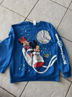 2025 Disney Parks Play in the Park Sudadera Mickey Adulto L Space Mountain Foto 1 de 4