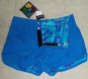 NEW WITH TAGS NO BOUNDARIES GIRL'S REVERSIBLE BLUE SHORTS SIZE M - Picture 1 of 3