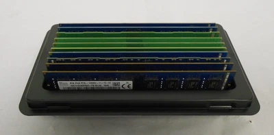 MIXED 80GB SKhynix,Micron,Kingston (8GBx10) PC3-12800U DDR3-1600Mhz Dimm Memory - Image 1 of 4