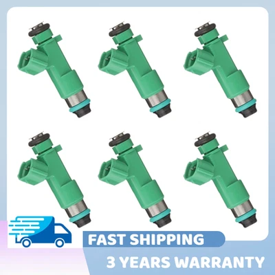 6x Inyector de combustible 16600JK20A para Nissan Quest 3,5 L V6 2011 2012 2013 2014-2017 EE. UU. Foto 1 de 4