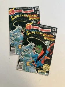 DC Comics Presents #9 Superman & Wonder Woman - Lotto di 2 fumetti - Foto 1 di 2