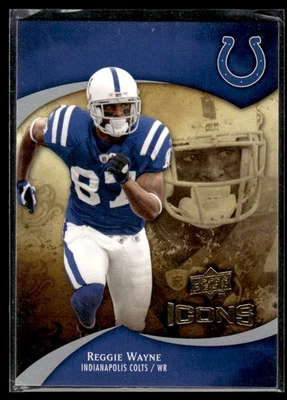 2009 Upper Deck Icons Reggie Wayne Indianapolis Colts #92 - Image 1 of 2