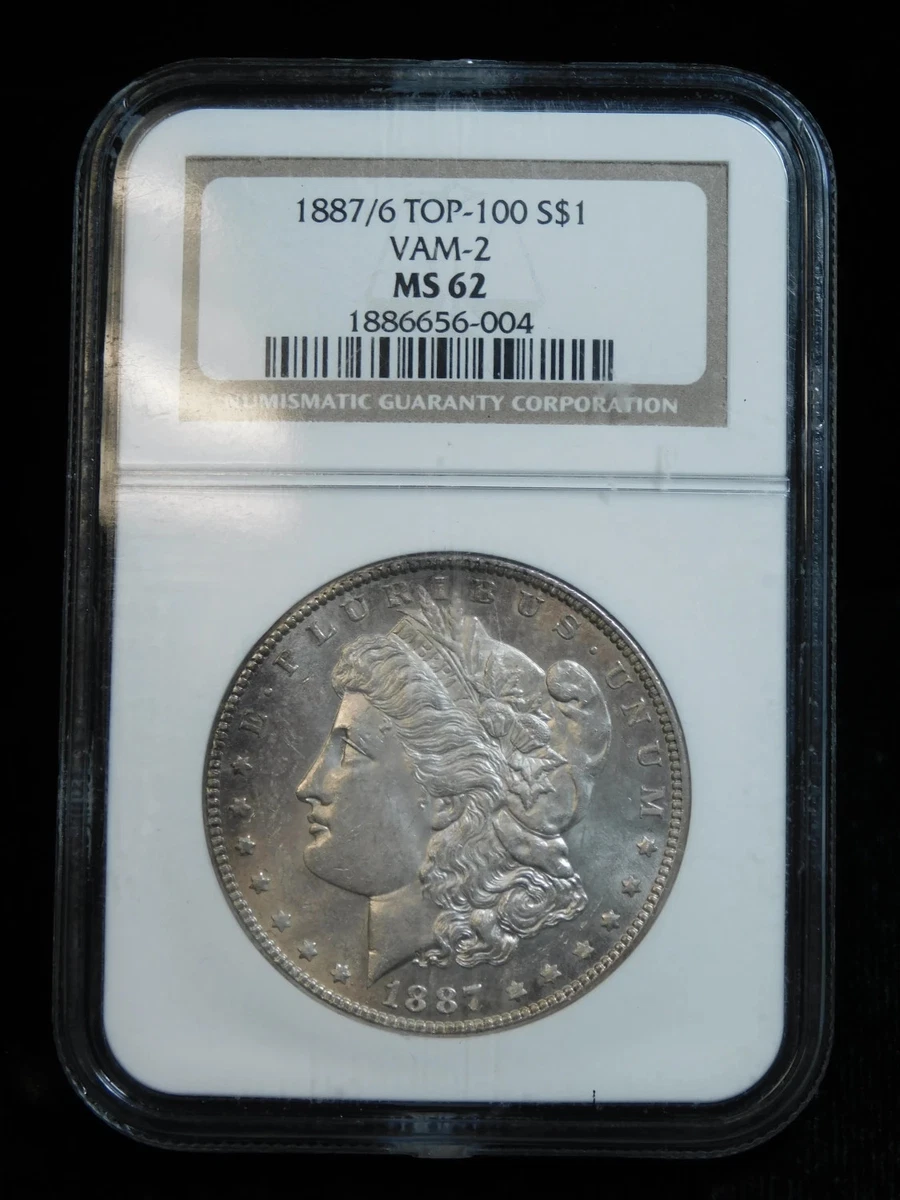 MS 62 Graded 1887 Year Morgan US Dollars (1878-1921) for sale | eBay