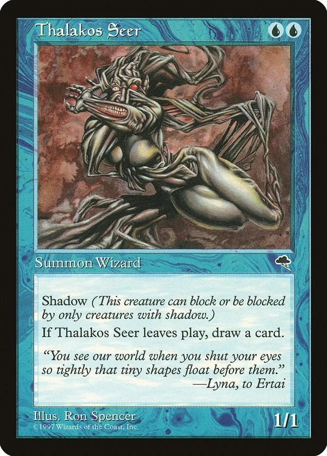 Thalakos Seer 94 LP Normal Tempest MTG EN - Image 1 of 1