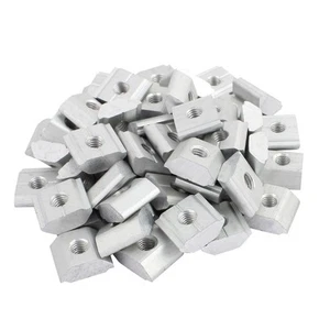 50Pcs Aluminum Solar Panel Mounting Brackets-Mid Clamp for Framed Panels - Picture 1 of 1
