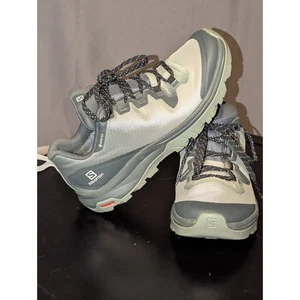 Salomon Schuhe Damen 5 grau Vaya GTX Wandern Trailrunning Ortholite Mineral - Bild 1 von 9