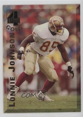 1994 Classic 4 Sport Gold Lonnie Johnson #108 Rookie RC - Image 1 of 2