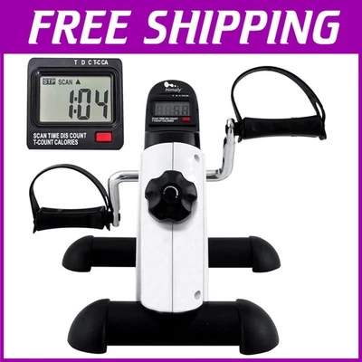 LCD Display Under Desk Bike - Lightweight & Portable Design - Image 1 of 4