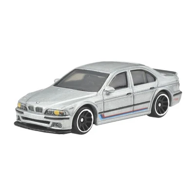 2001 BMW M5 E39 Sedan Silver Hot Wheels Silver Series 2025 JBY58 1:64 Toy Car - Image 1 of 3