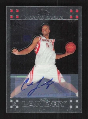 Carl Landry 2007-08 Topps Chrome Rookie Autographs #/999 Auto Rookie #150 - Image 1 of 3