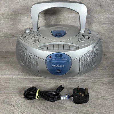 Tamashi Vintage Stereo CD CIL-2R Radio Player - funktionstüchtig, Kassette funktioniert nicht - Bild 1 von 4